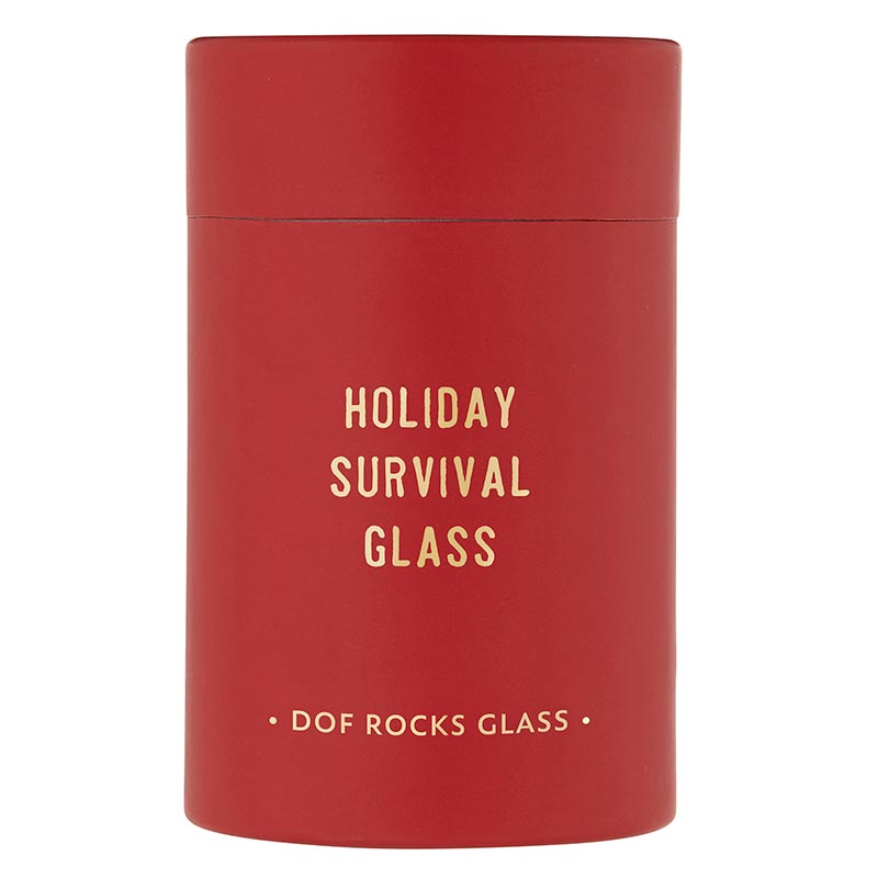 Santa Barbara Design Studio DOF 'Holiday Survival Glass' Rocks Glass, Set of 4 - lily & onyx