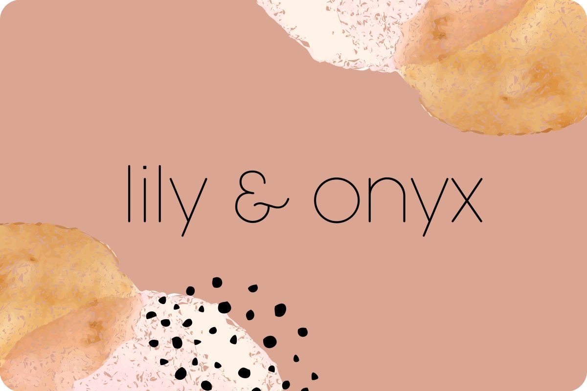 lily & onyx Dots Gift Card - lily & onyx