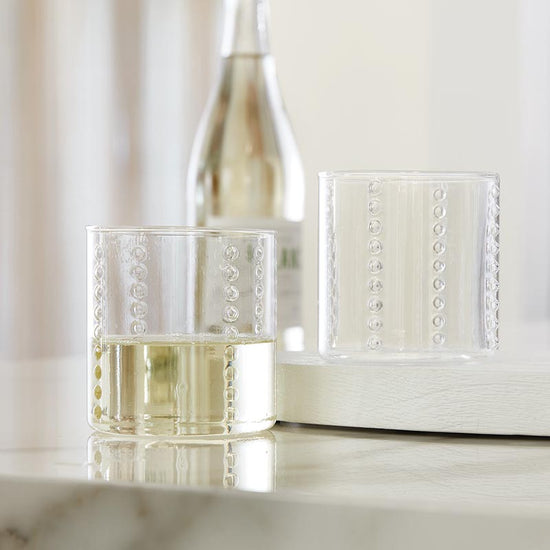 Santa Barbara Design Studio Dotted Everyday Water Glasses, Set of 2 - lily & onyx