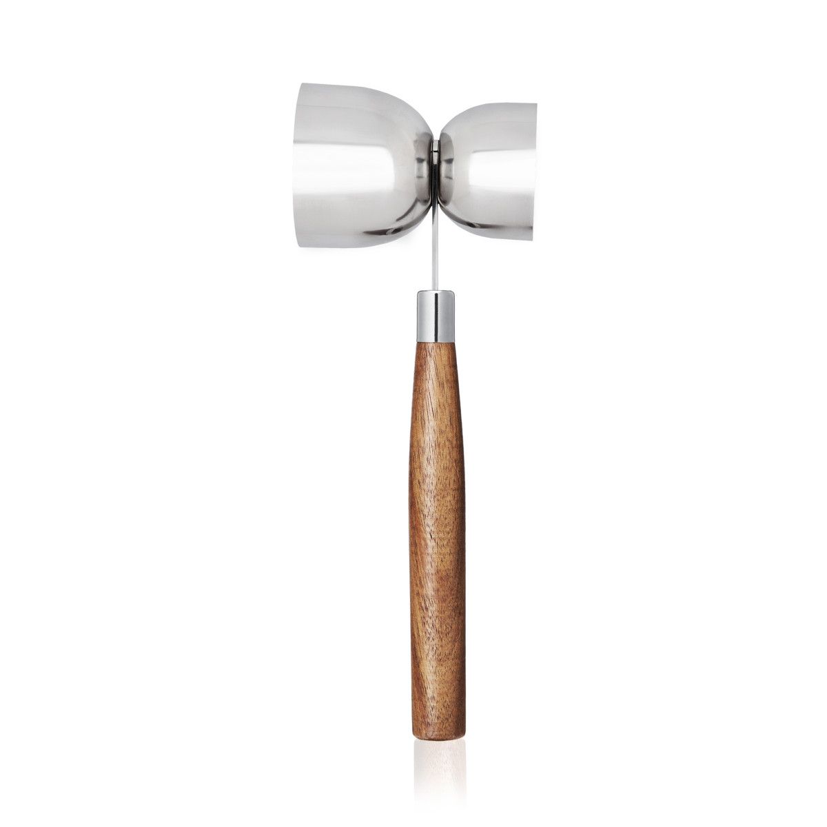 Viski Double Jigger with Acacia Wood Handle - lily & onyx