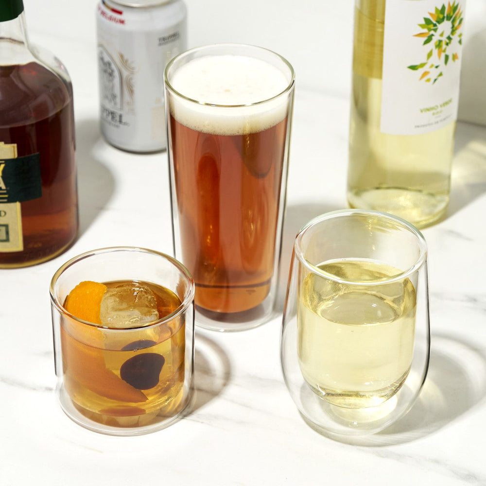 
                      
                        TRUE Double Walled Old Fashioned Glasses, Set of 2 - lily & onyx
                      
                    