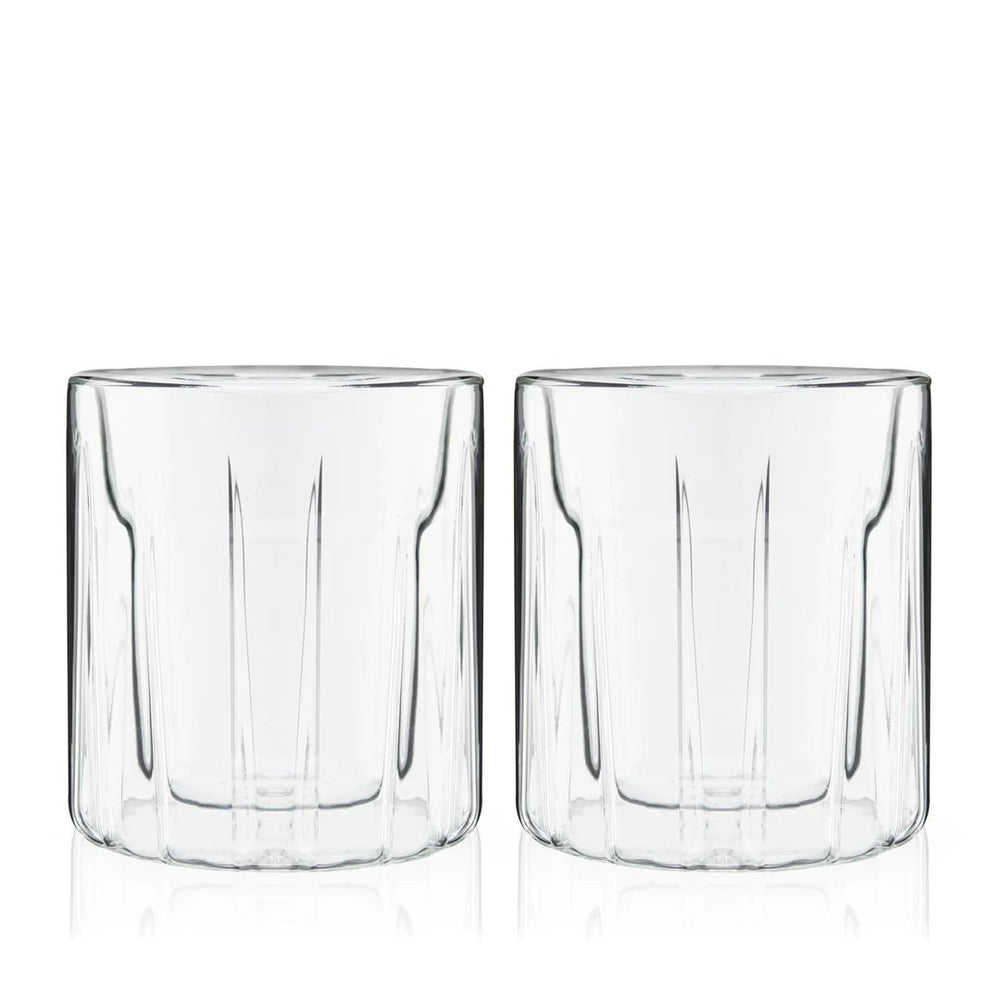 
                      
                        Viski Double Walled Rocks Glass, Set of 2 - lily & onyx
                      
                    