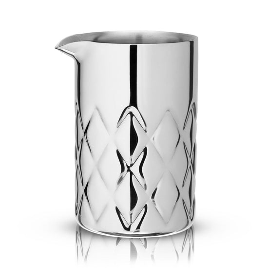 Load image into Gallery viewer, Viski Double-Walled Steel Mixing Glass - lily &amp;amp; onyx
