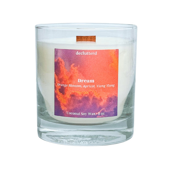 declutterd Dream Wood Wick Candle - lily & onyx