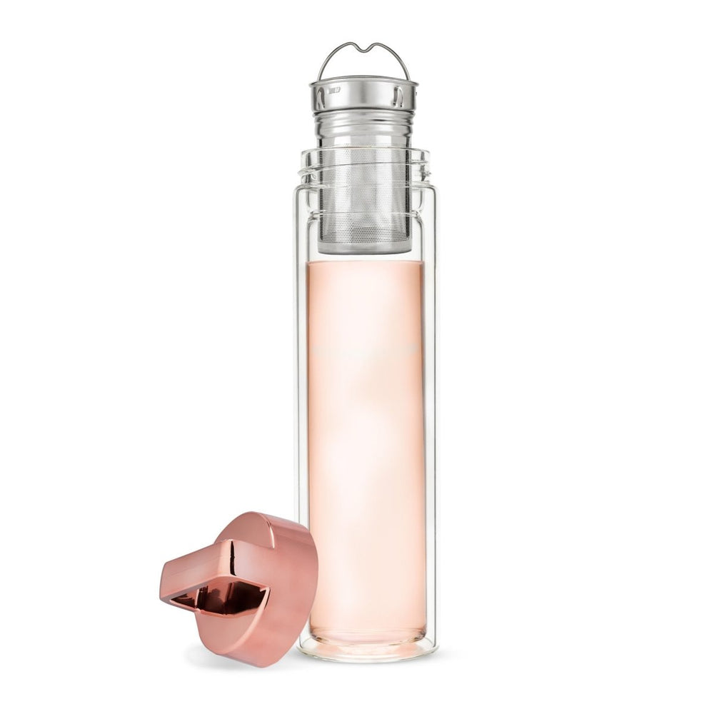 
                      
                        Pinky Up Dylan™ Rose Gold Glass Travel Infuser Mug - lily & onyx
                      
                    