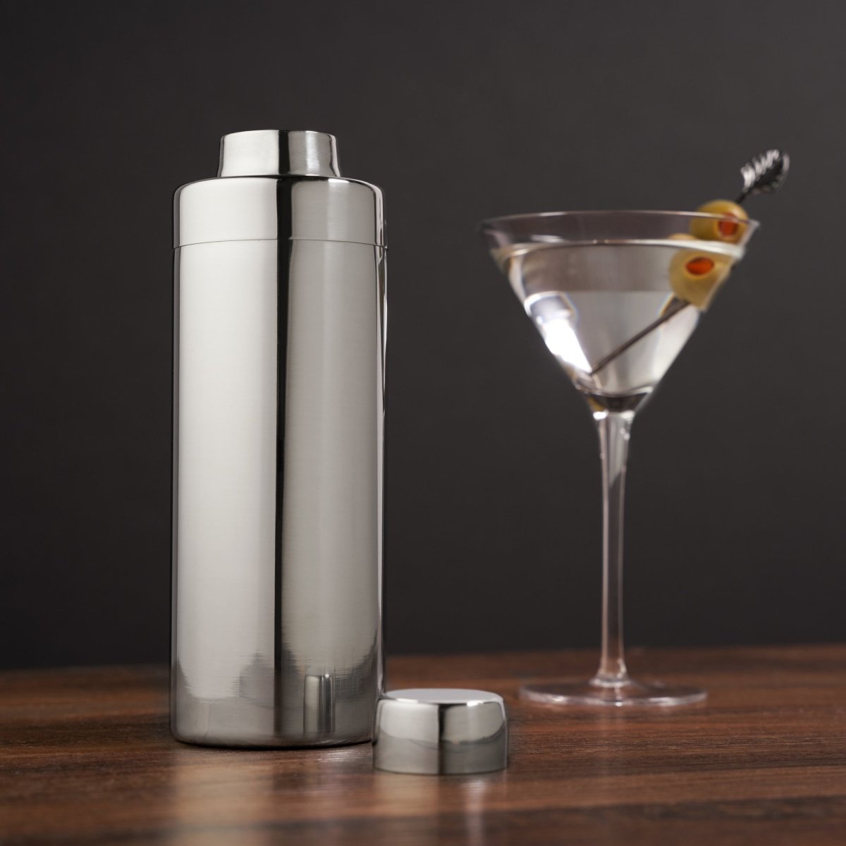Viski Element 24oz Stainless Cocktail Shaker - lily & onyx