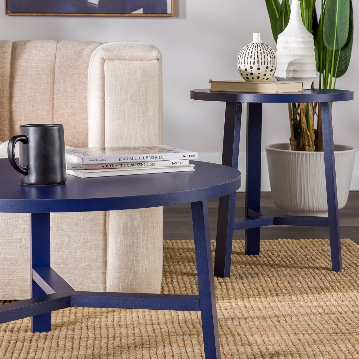 Walker Edison Emerson Coffee Table / Side Table Sets - lily & onyx
