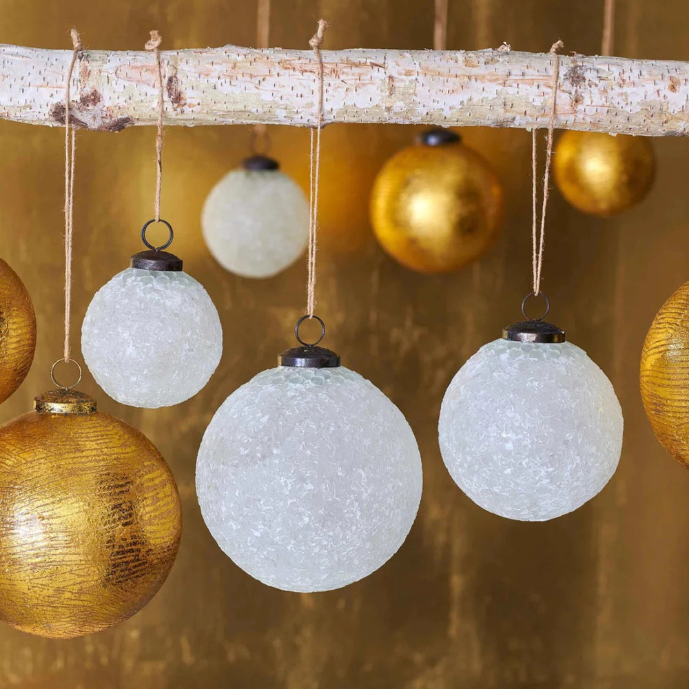 
                      
                        texxture Emira™ Glass Ornaments, Set of 4 - lily & onyx
                      
                    