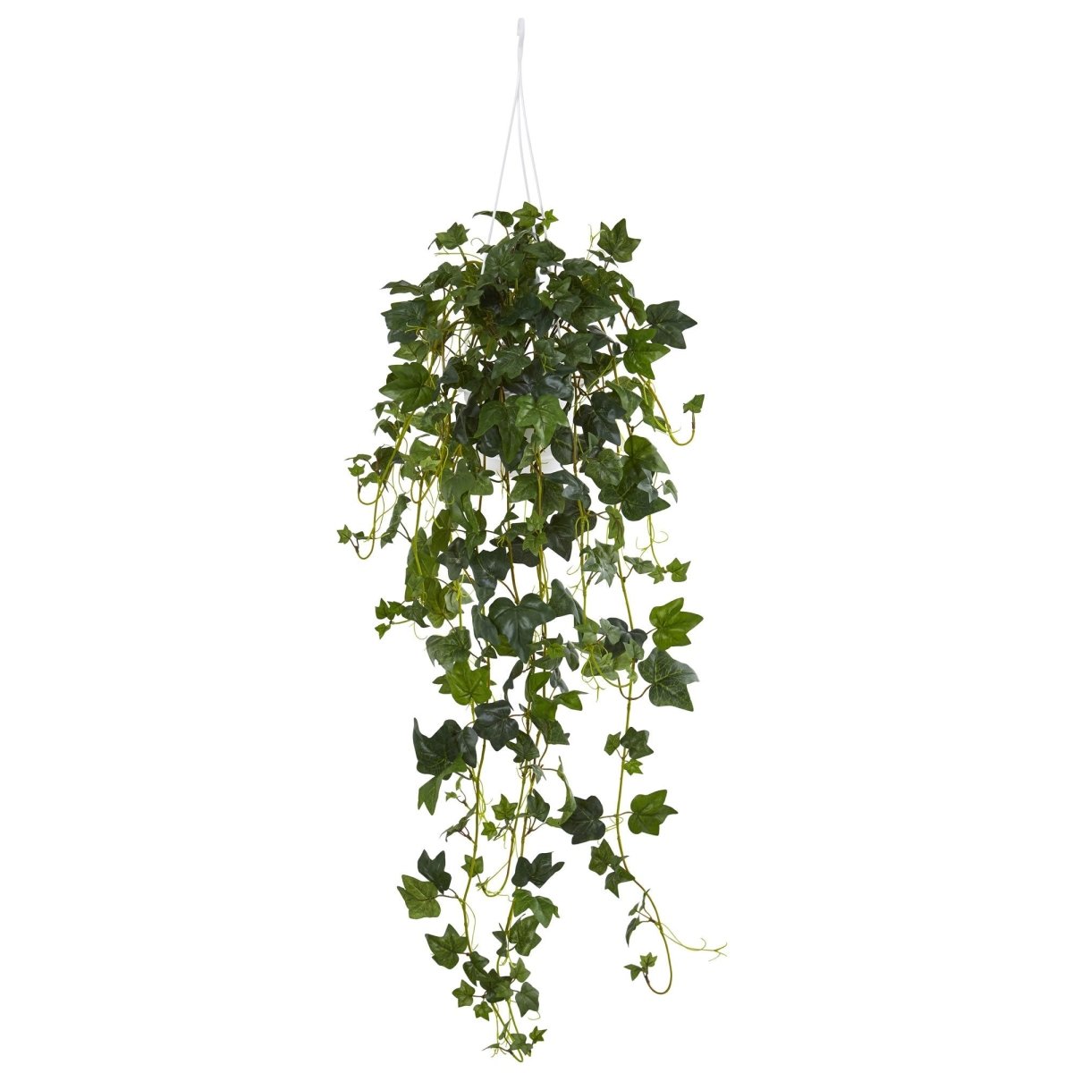 Nearly Natural English Ivy Hanging Basket Artificial Plant - lily & onyx