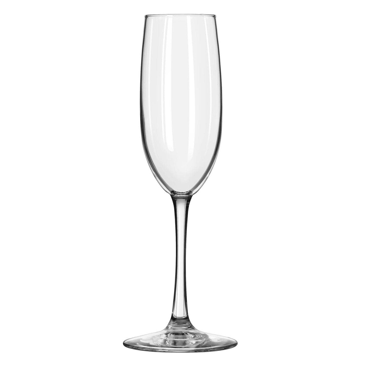 Libbey Entertaining Essentials Flute Glasses, 8 oz - Set of 6 - lily & onyx