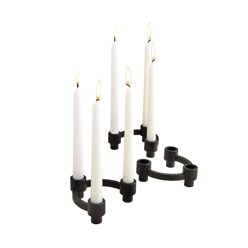 
                      
                        texxture Eos Matte Black Aluminum Candleholders, Set Of 5 - lily & onyx
                      
                    