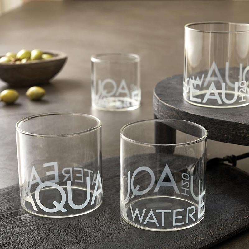 Santa Barbara Design Studio Everyday Water Glass, Set Of 4 - lily & onyx