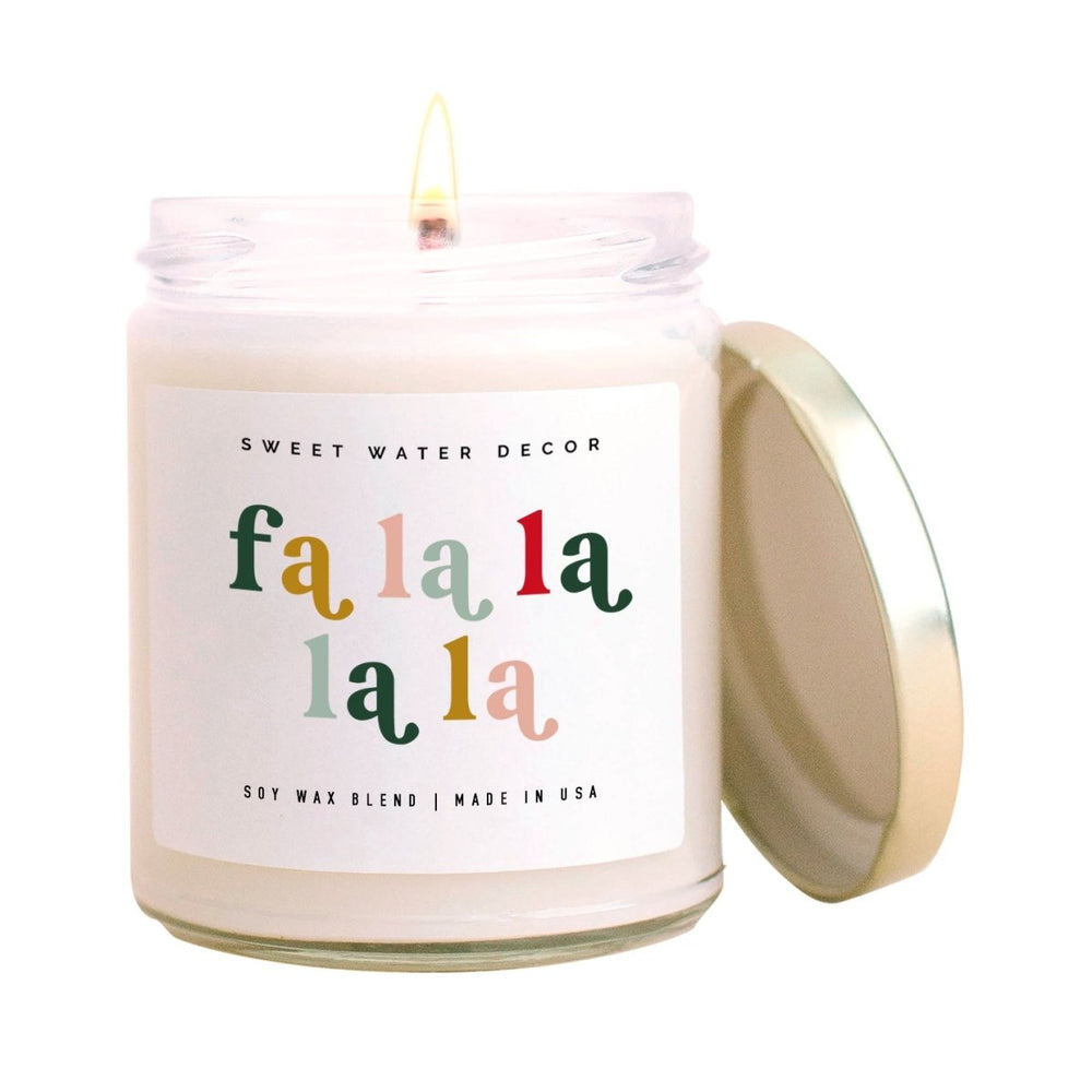 
                      
                        Sweet Water Decor Fa La La La Soy Candle - Clear Jar - 9 oz - lily & onyx
                      
                    