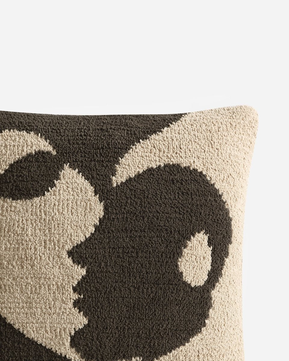 Sunday Citizen Faces II Throw Pillow - lily & onyx