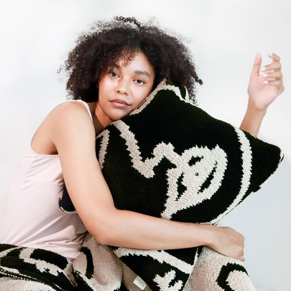 
                      
                        Sunday Citizen Faces Throw Pillow - lily & onyx
                      
                    