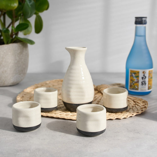TRUE Fervor™ 5-Piece Sake Set - lily & onyx