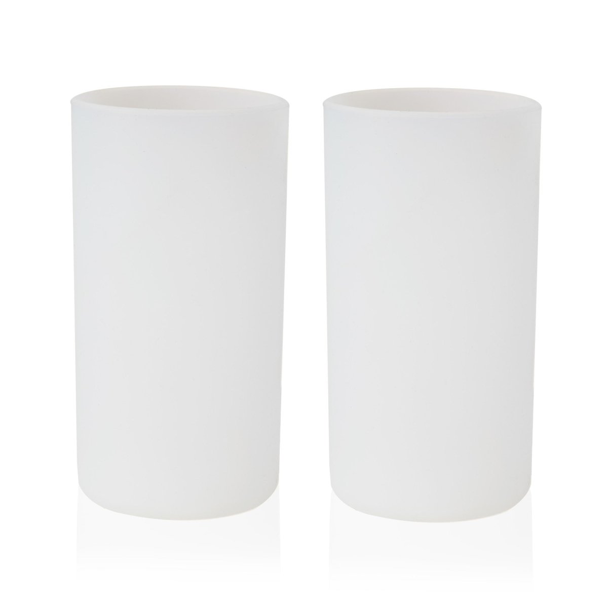 Load image into Gallery viewer, TRUE Flexi™ Clear Silicone Highball Tumblers, Set of 2 - lily &amp;amp; onyx
