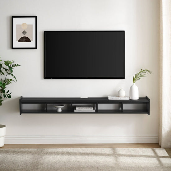 Walker Edison Floating Minimalist TV Stand - lily & onyx