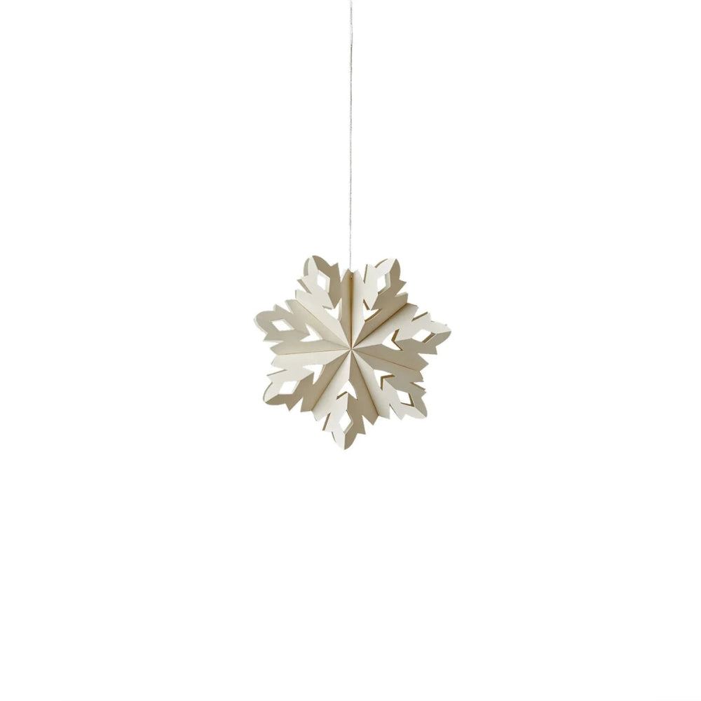 
                      
                        Flurry™ Hanging Paper Snowflake-Marquise against a white background
                      
                    