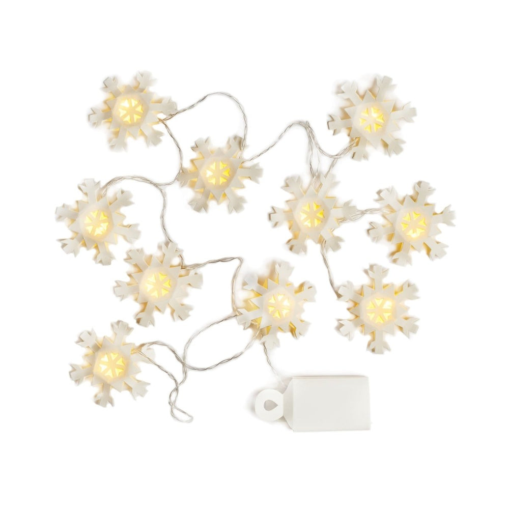 
                      
                        texxture Flurry™ LED Paper Snowflake Garland - lily & onyx
                      
                    