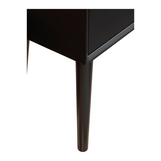 Alpine Furniture Flynn End Table, Black - lily & onyx