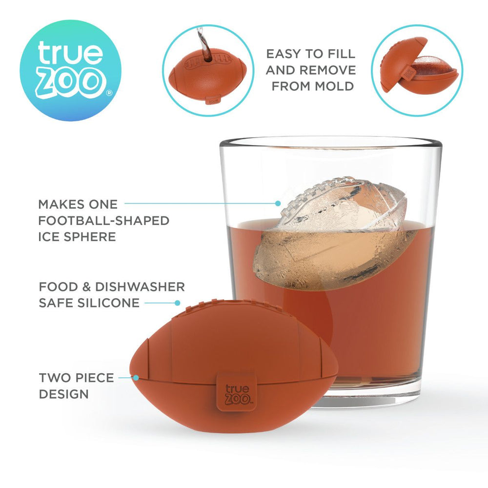 
                      
                        TrueZoo Football Silicone Ice Mold - lily & onyx
                      
                    