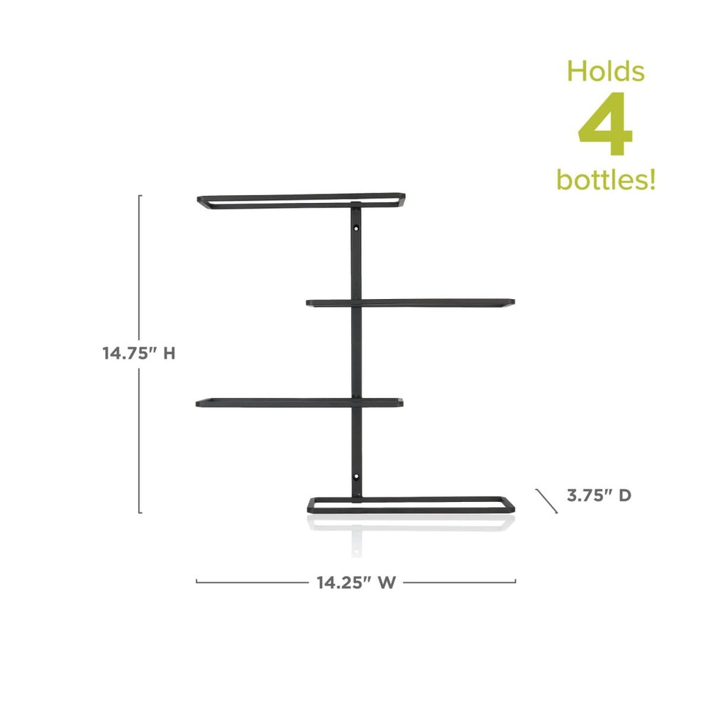 
                      
                        TRUE Four Bottle Wall Mounted Wine Rack - lily & onyx
                      
                    