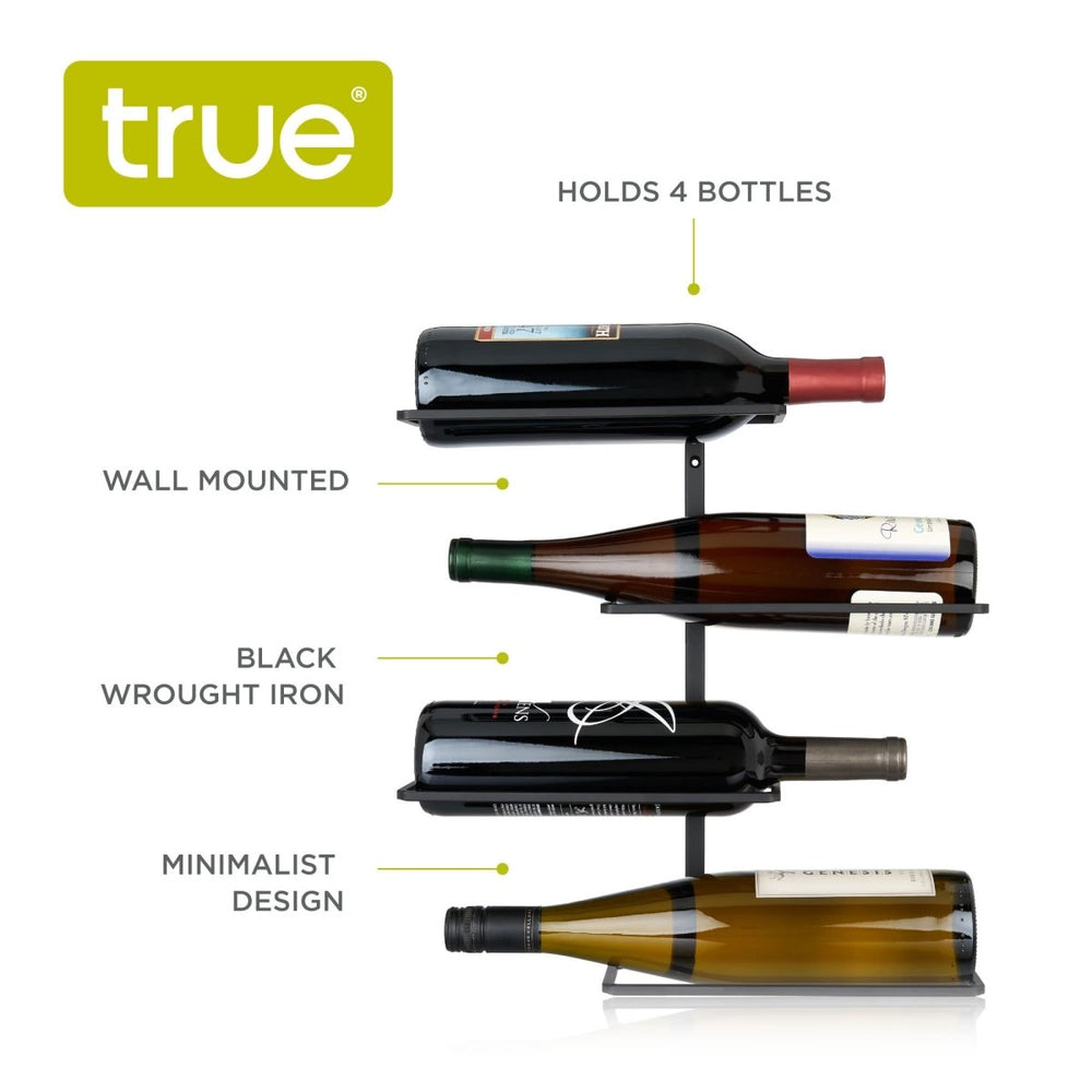 
                      
                        TRUE Four Bottle Wall Mounted Wine Rack - lily & onyx
                      
                    