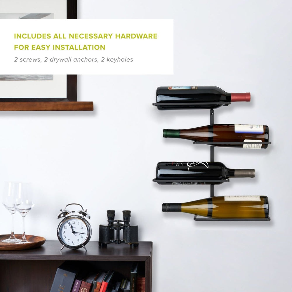 
                      
                        TRUE Four Bottle Wall Mounted Wine Rack - lily & onyx
                      
                    