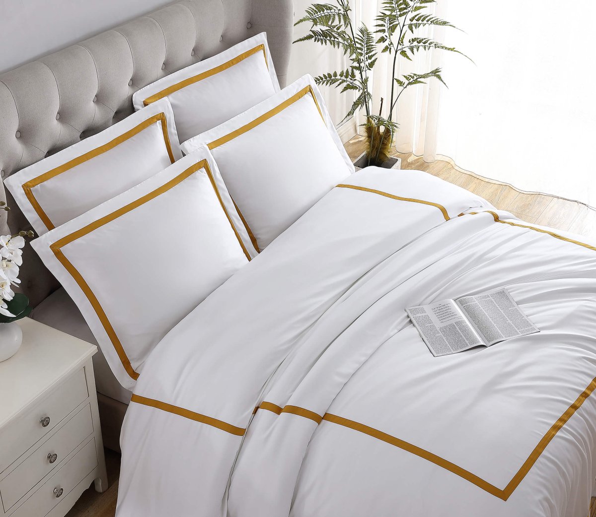 Sunday Citizen Frame Premium Bamboo Bed Toppers Bundle - lily & onyx