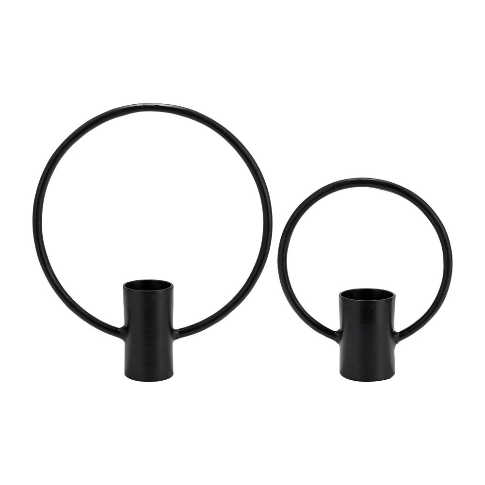 
                      
                        Sagebrook Home Full Circle Tea Light Candle Holder, Set of 2 - lily & onyx
                      
                    