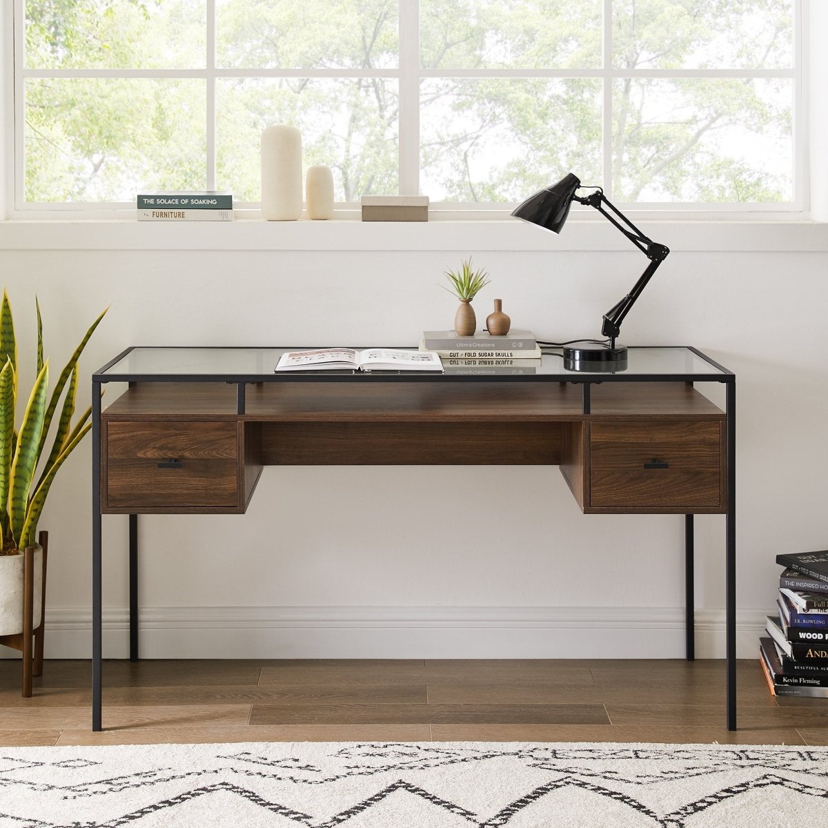 Walker Edison Fulton Desk - lily & onyx