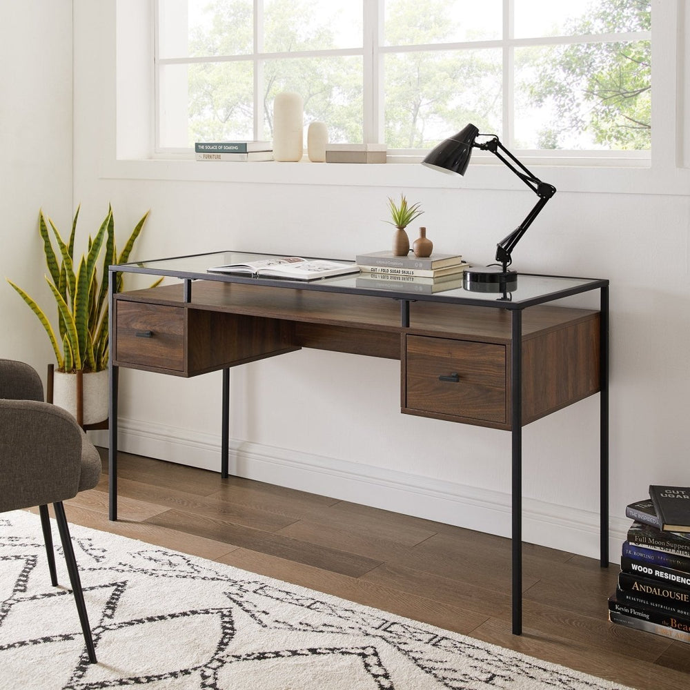 Walker Edison Fulton Desk - lily & onyx