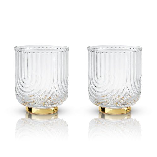 Viski Gatsby Glass Tumblers - lily & onyx