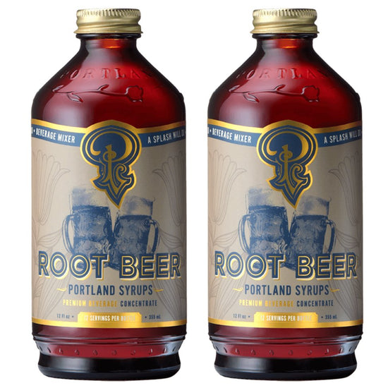 Portland Syrups Genuine Root Beer Syrup, 2 Pack - lily & onyx