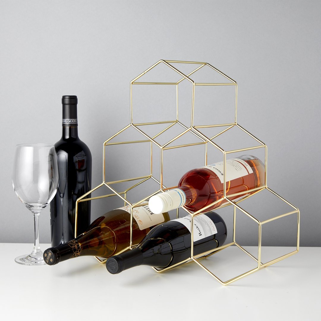 Viski Geo Counter Top Wine Rack - lily & onyx