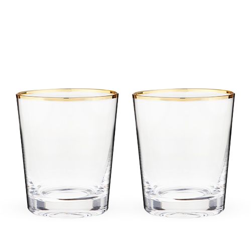Load image into Gallery viewer, Twine Gilded Glass Tumbler Set - lily &amp;amp; onyx
