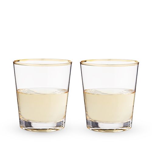 Load image into Gallery viewer, Twine Gilded Glass Tumbler Set - lily &amp;amp; onyx
