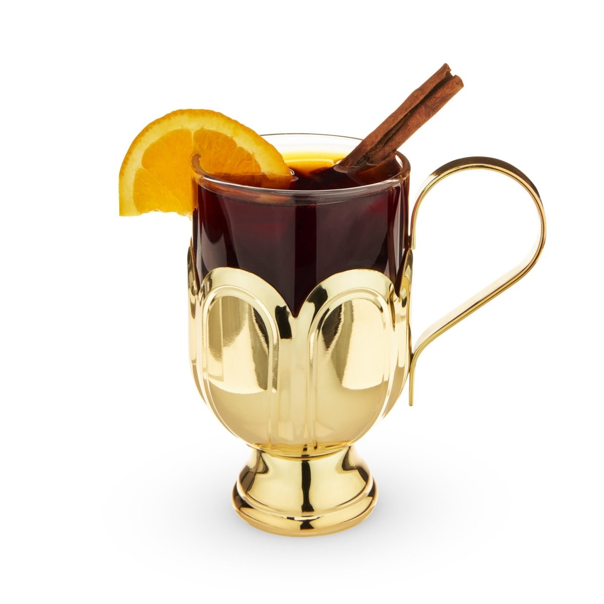 Twine Gilded Mulled Wine Glass - lily & onyx