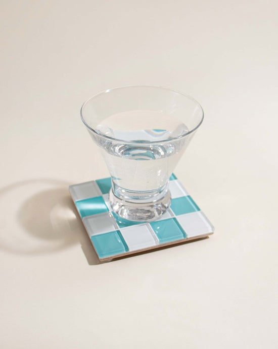 Subtle Art Studios Glass Tile Coaster - Lullaby - lily & onyx
