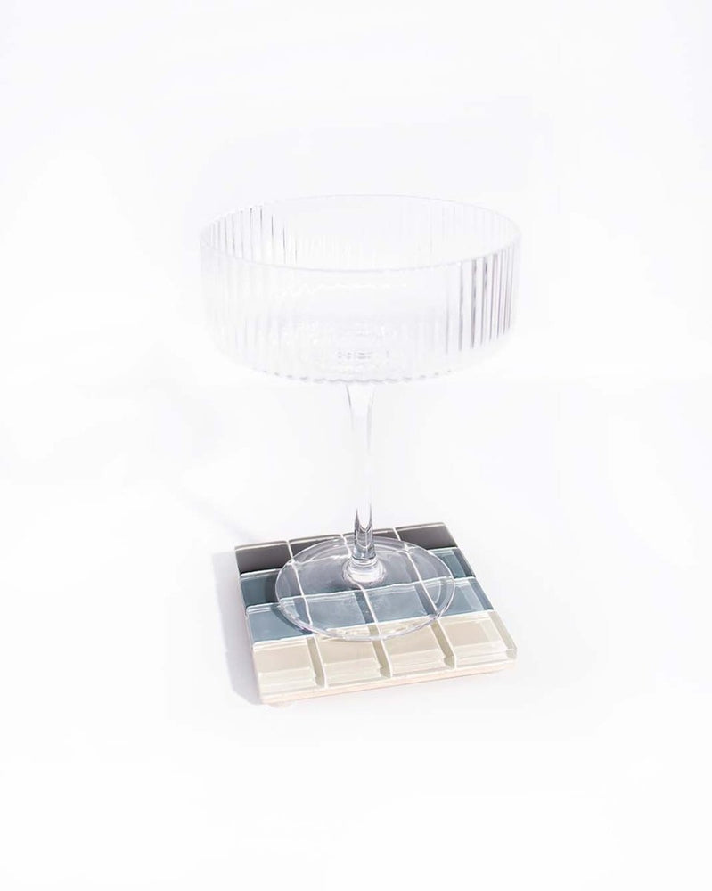 
                      
                        Subtle Art Studios Glass Tile Coaster - Ombre - Midnight City - lily & onyx
                      
                    