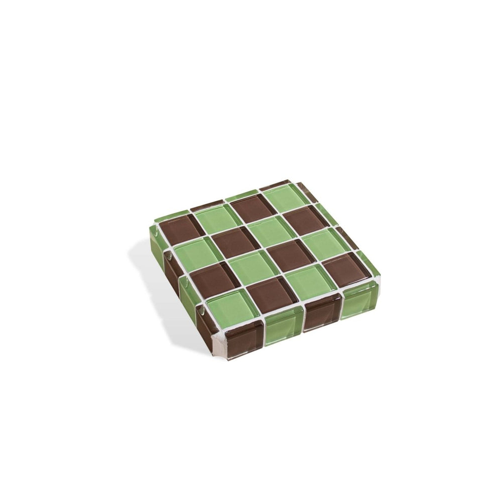 
                      
                        Subtle Art Studios Glass Tile Cube - Mint Dark Chocolate - lily & onyx
                      
                    