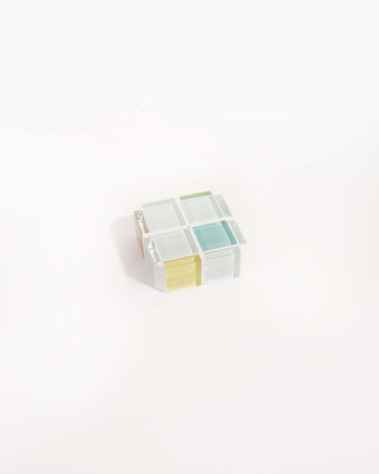 Subtle Art Studios Glass Tile Incense Holder - Randomness - Option 4 - lily & onyx