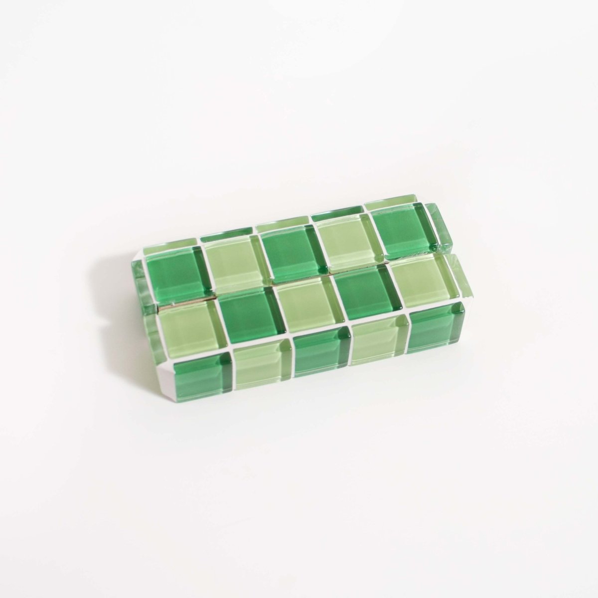 Subtle Art Studios Glass Tile Picture Stand - Green Apple - lily & onyx