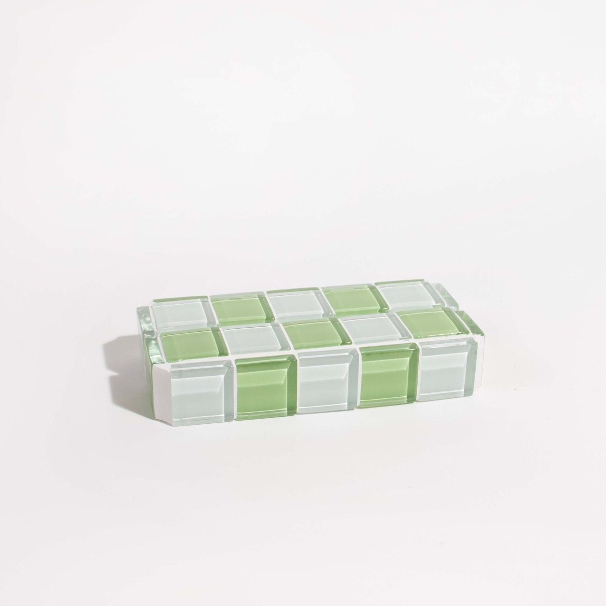 Subtle Art Studios Glass Tile Picture Stand - Pistachio Milk Chocolate - lily & onyx