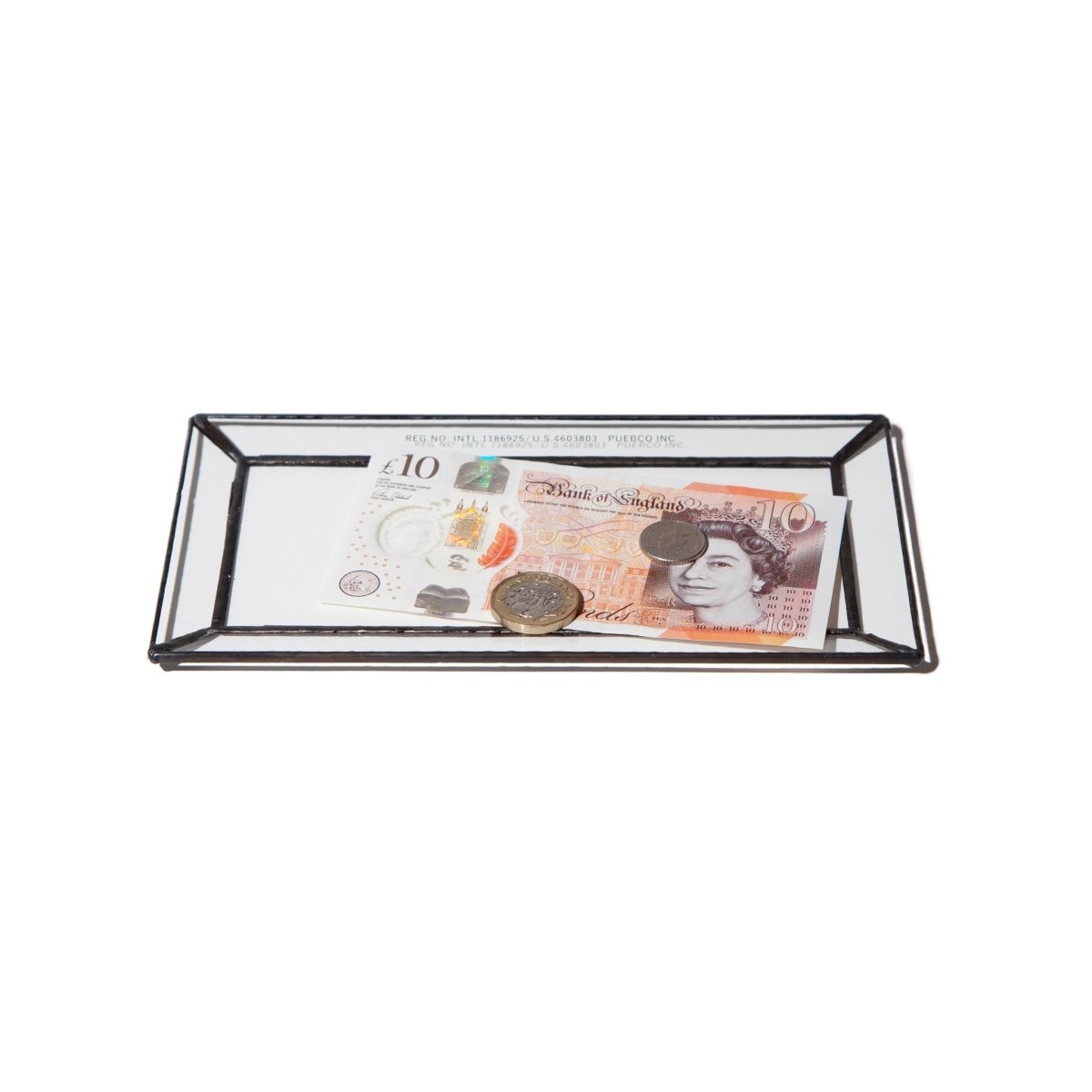Load image into Gallery viewer, puebco Glass Valet Tray - lily &amp;amp; onyx
