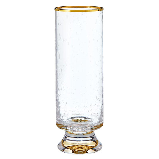 Santa Barbara Design Studio Gold Rimmed Champagne Glasses, Set Of 4 - lily & onyx