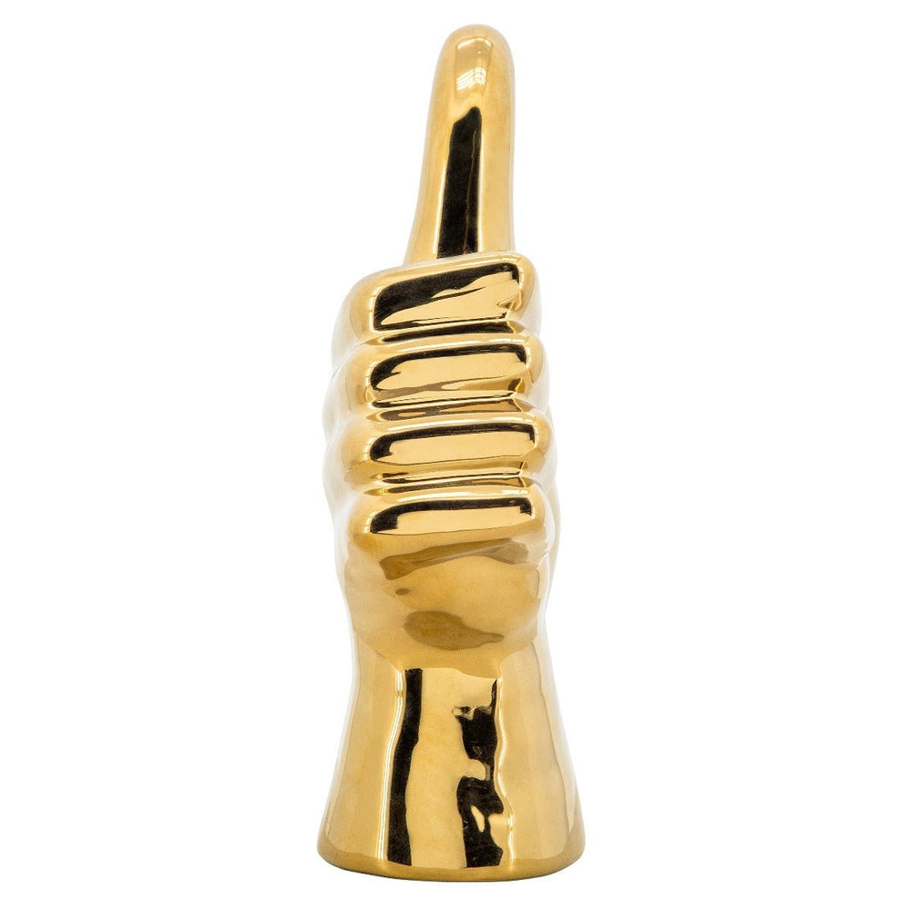 
                      
                        Sagebrook Home Gold Thumbs Up Figurine, 6" - lily & onyx
                      
                    