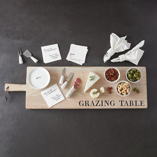 Santa Barbara Design Studio Grazing Table Mango Wood Charcuterie Board - lily & onyx