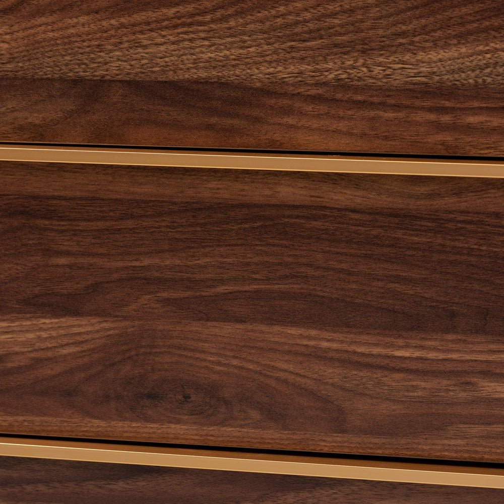 
                      
                        Baxton Studio Grover Mid-Century Modern Two-Tone Cherry Brown and White Finished Wood 1-Door Sideboard Buffet - lily & onyx
                      
                    